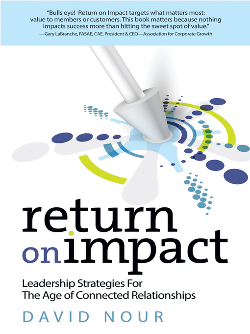 Title details for Return on Impact by David Nour - Available